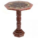 Кофейный стол из натуральных камней Лемезит и Яшма Natural Stone Tables варинант исполнения - 19 | Loft Concept в Брянске