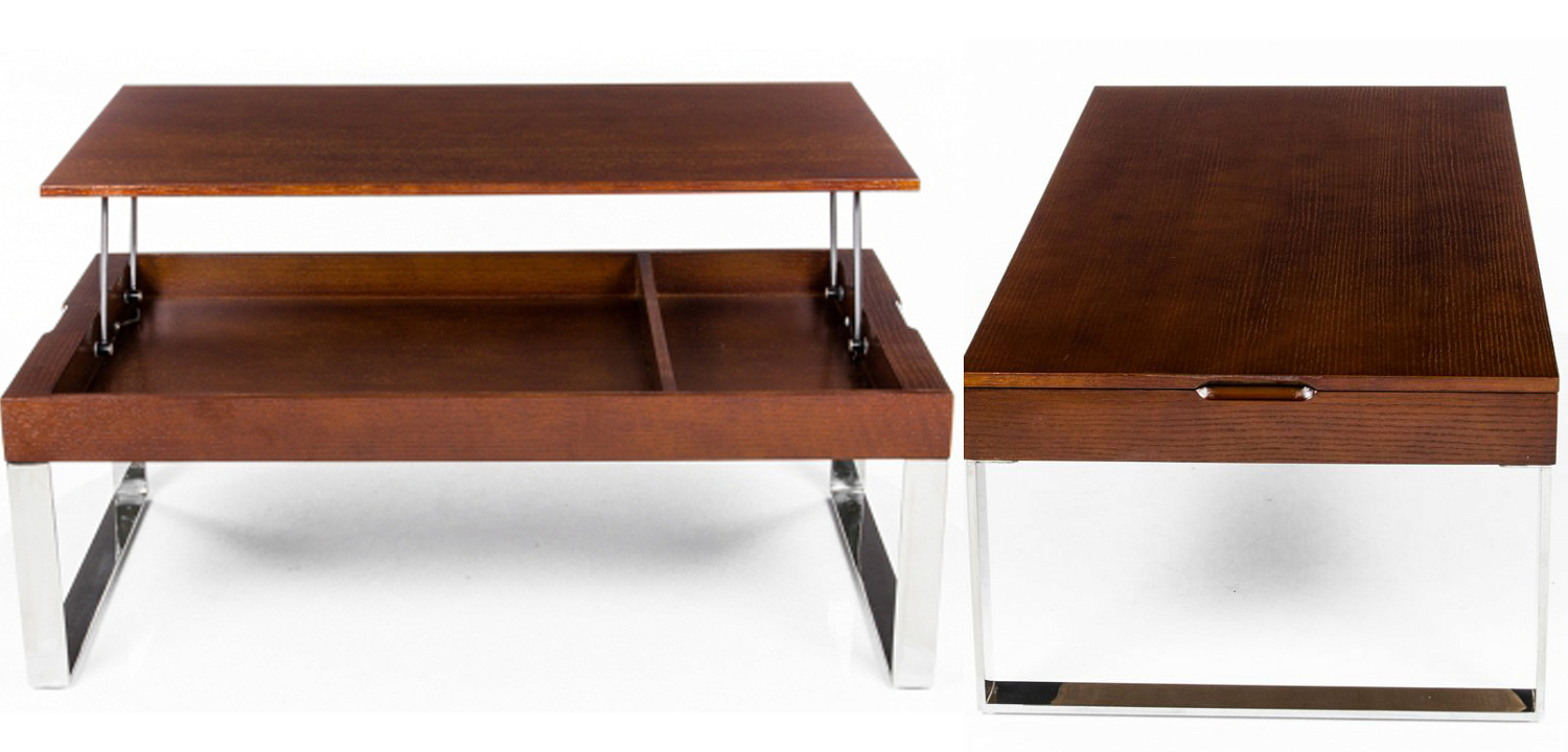 Кофейный стол Annecy Coffee Table brown Кофейный стол Annecy Coffee Table brown - Loft-Concept в Брянске