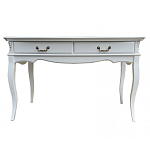 Консоль белого цвета из массива бука в стиле прованс White Provence варинант исполнения - 2 | Loft Concept в Брянске