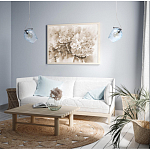 Подвесной светильник со стеклянном плафоном в форме бокала Kaleido варинант исполнения - 22 | Loft Concept в Брянске