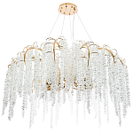 Люстра с хрустальными подвесками Bunch of Crystal Berries Gold Chandelier 12 варинант исполнения - 1 | Loft Concept в Брянске