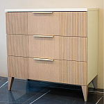 Комод коричневый с 3-мя ящиками на 4-х ножках Harper Line варинант исполнения - 3 | Loft Concept в Брянске