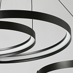 Люстра подвесная светодиодная в виде волнообразной ленты Ribbon Vortex варинант исполнения - 7 | Loft Concept в Брянске