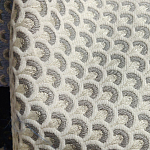 Мебельная ткань Жакард Чешуя бежевый цвет N 1050 варинант исполнения - 1 | Loft Concept в Брянске