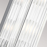  Бра для ванных комнат вертикальное с длинным прозрачным рифленым плафоном Feiss варинант исполнения - 3 | Loft Concept в Брянске