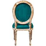 Стул из натурального бука зелёный с цветочным принтом Impressionism in Color варинант исполнения - 2 | Loft Concept в Брянске