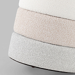 Пуф Three Colors в ткани букле из трех цветов  варинант исполнения - 5 | Loft Concept в Брянске