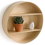 Полка настенная из бамбука Zenara варинант исполнения - 2 | Loft Concept в Брянске