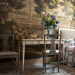 Обои ручная роспись Monuments of Paris Roberts on antique scenic Xuan paper варинант исполнения - 2 | Loft Concept в Брянске