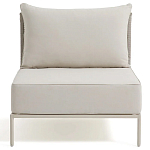 Уличное кресло Alaric Armchair Beige варинант исполнения - 2 | Loft Concept в Брянске