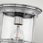 Потолочный светильник для ванных комнат с цилиндрическим стеклянным плафоном и одной лампой Hinkley варинант исполнения - 15 | Loft Concept в Брянске