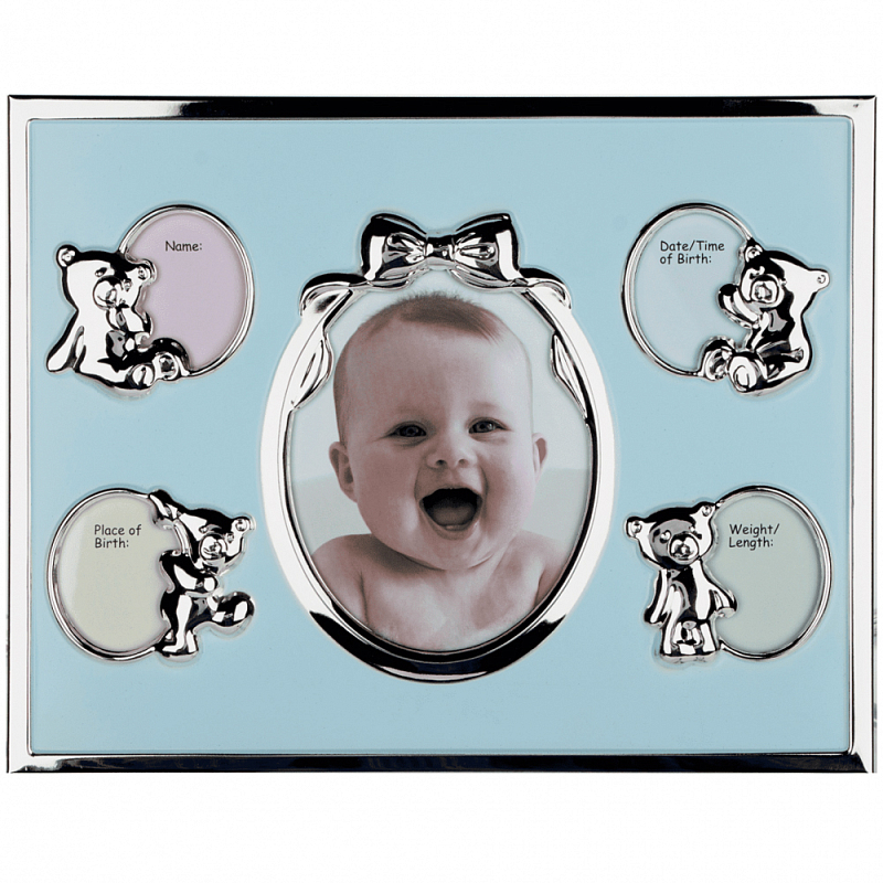 Фоторамка детская Childhood Corner Sun 5 фото Серебристый Голубой Розовый Фоторамка детская Childhood Corner Sun 5 фото Серебристый Голубой Розовый в Брянске | Loft Concept