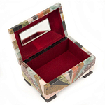 Шкатулка из натурального камня змеевик Stone Casket варинант исполнения - 3 | Loft Concept в Брянске