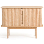 Длинный низкий буфет с 2-мя раздвижными дверцами Toinette Light Cupboard варинант исполнения - 8 | Loft Concept в Брянске