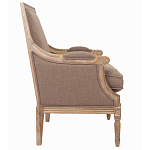 Кресло William Classical Armchair brown flax варинант исполнения - 1 | Loft Concept в Брянске