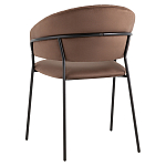 Стул в велюре коричневого цвета Horizon варинант исполнения - 5 | Loft Concept в Брянске