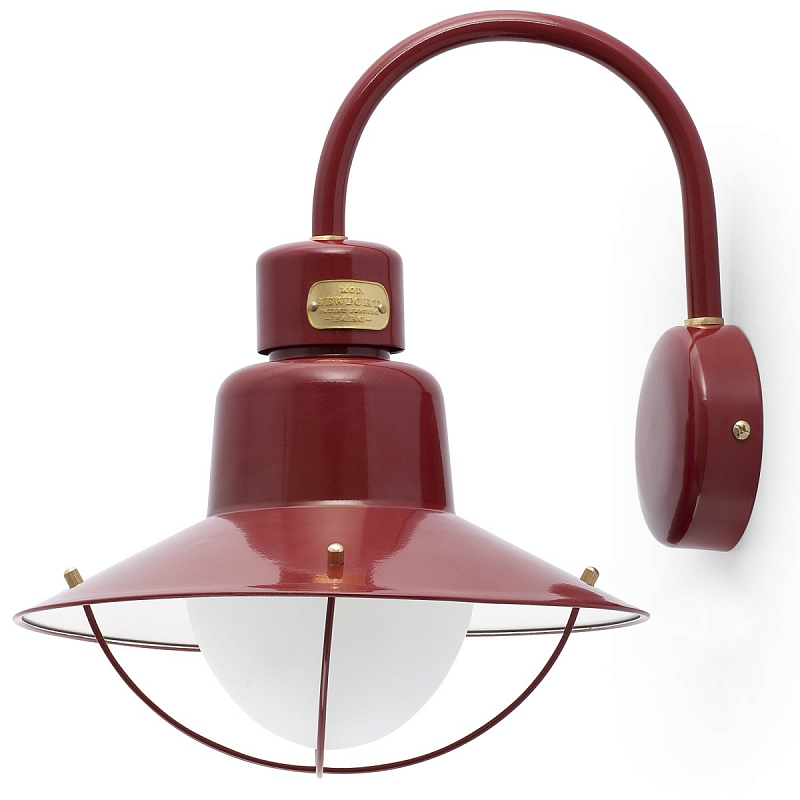Бра Red Loft Sconce Красный Белый Бра Red Loft Sconce Красный Белый в Брянске | Loft Concept