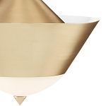 Подвесной светильник светодиодный конусообразный Сone Shaped Gold Pendant варинант исполнения - 1 | Loft Concept в Брянске