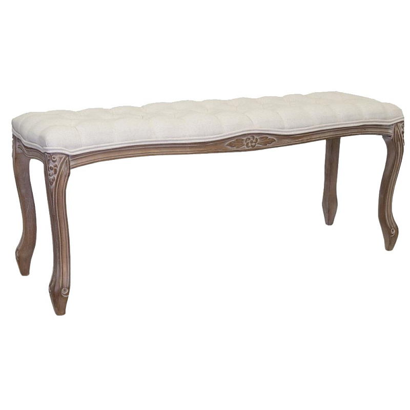 Банкетка French Provence Farmhouse Bench ivory ivory ( слоновая кость ) Банкетка French Provence Farmhouse Bench ivory ivory ( слоновая кость ) в Брянске | Loft Concept