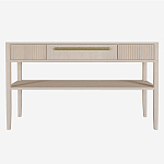 Дизайнерская Консоль с полкой и ящиком Primo Светлый дуб варинант исполнения - 7 | Loft Concept в Брянске