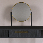 Туалетный Стол с зеркалом Primo Черный дуб варинант исполнения - 2 | Loft Concept в Брянске