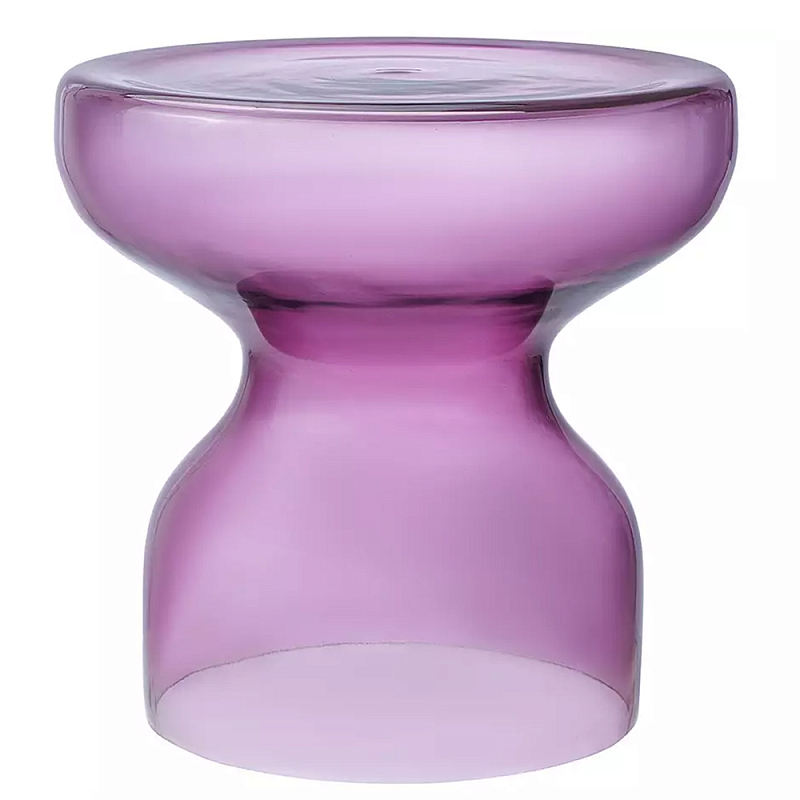 Журнальный столик стеклянный Elegant Glass Model Зеленый Сливовый Журнальный столик стеклянный Elegant Glass Model Зеленый Сливовый в Брянске | Loft Concept