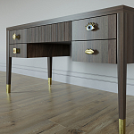 Письменный стол с 4-мя ящиками Elsa Dreams Walnut варинант исполнения - 4 | Loft Concept в Брянске