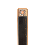 Зажигалка электронная с накладкой из натурального камня Соколиный глаз и с USB проводом для зарядки Stone Lighters варинант исполнения - 3 | Loft Concept в Брянске