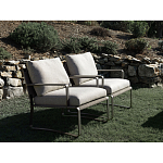 Дизайнерское уличное кресло на металлическом каркасе PHOENIX Armchair варинант исполнения - 13 | Loft Concept в Брянске