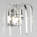 Бра цвета никель с изогнутыми хрустальными элементами Radiant Ribbons варинант исполнения - 4 | Loft Concept в Брянске