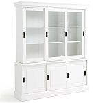 Витрина из массива сосны Cobbett White Wood Showcase варинант исполнения - 3 | Loft Concept в Брянске