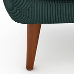 Двухместный диван с обивкой из велюра Belanger Sofa варинант исполнения - 5 | Loft Concept в Брянске