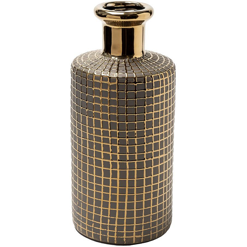 Ваза Exclusive mesh shape 25 Бежевый Золотой Ваза Exclusive mesh shape 25 Бежевый Золотой в Брянске | Loft Concept