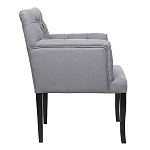 Кресло Addison Chic Armchair grey flax варинант исполнения - 2 | Loft Concept в Брянске