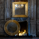 Зеркало квадратное в фактурной раме Pattern варинант исполнения - 3 | Loft Concept в Брянске