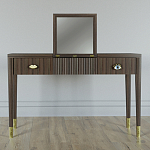 Туалетный стол - Трельяж Elsa Dreams Walnut 120 см варинант исполнения - 5 | Loft Concept в Брянске