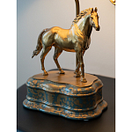 Настольная лампа из фарфора Лошадь Frodi варинант исполнения - 3 | Loft Concept в Брянске