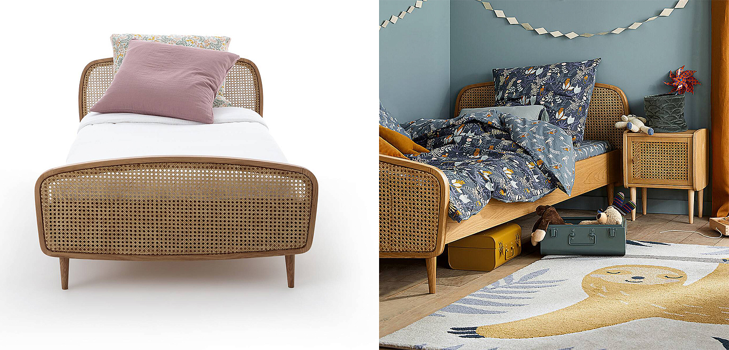 Кровать Morten Wicker Bed Кровать Morten Wicker Bed - Loft-Concept в Брянске