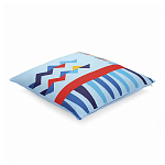 Подушка декоративная из хлопка по мотивам нанайских орнаментов Ural and Siberian Patterns варинант исполнения - 1 | Loft Concept в Брянске