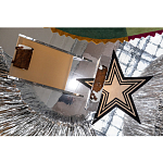 Дизайнерский ковер в виде звезды Poltronova Tappeto Stellina  Navy Blue Grey Rug варинант исполнения - 3 | Loft Concept в Брянске