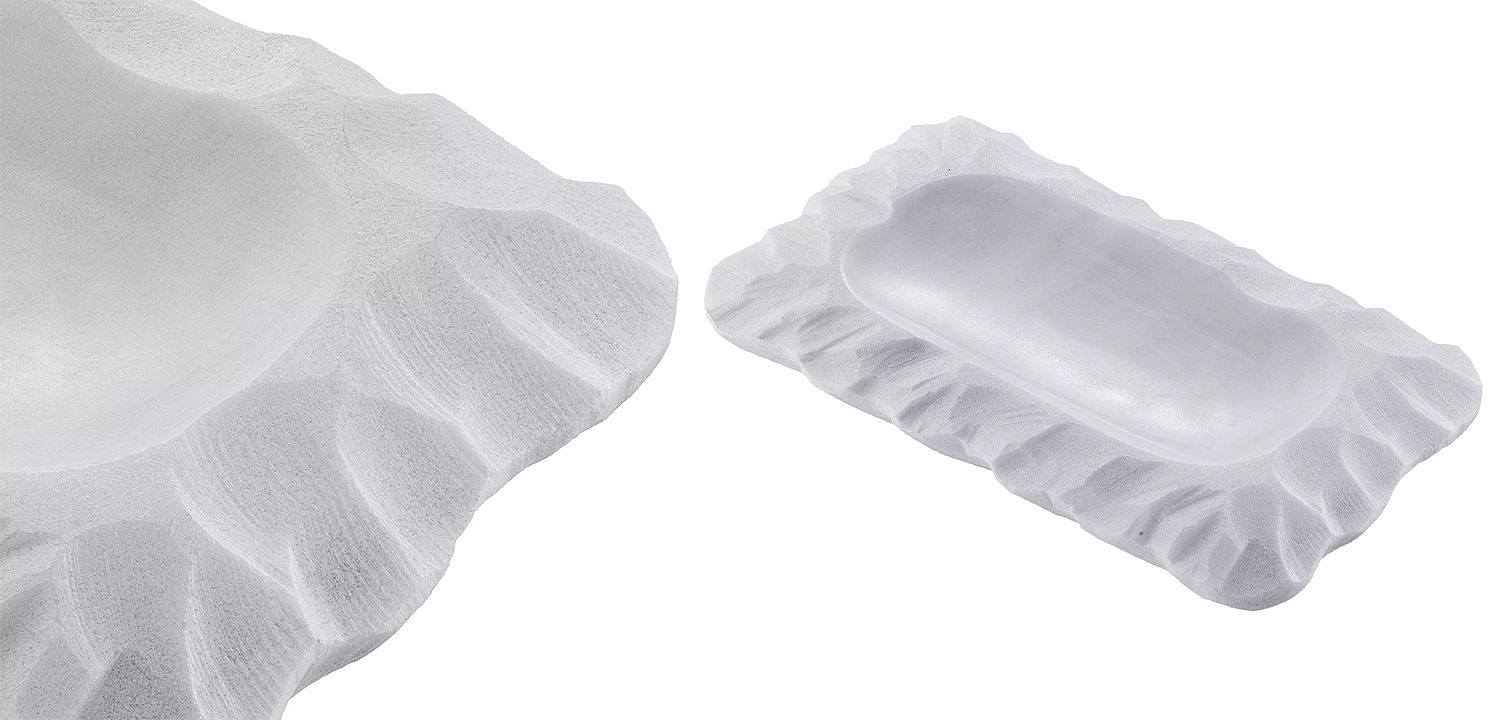 Поднос Eichholtz Tray Mauro White Поднос Eichholtz Tray Mauro White - Loft-Concept в Брянске