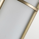 Бра с геометрическим каркасом и матовым белым цилиндрическим плафоном Feiss варинант исполнения - 4 | Loft Concept в Брянске