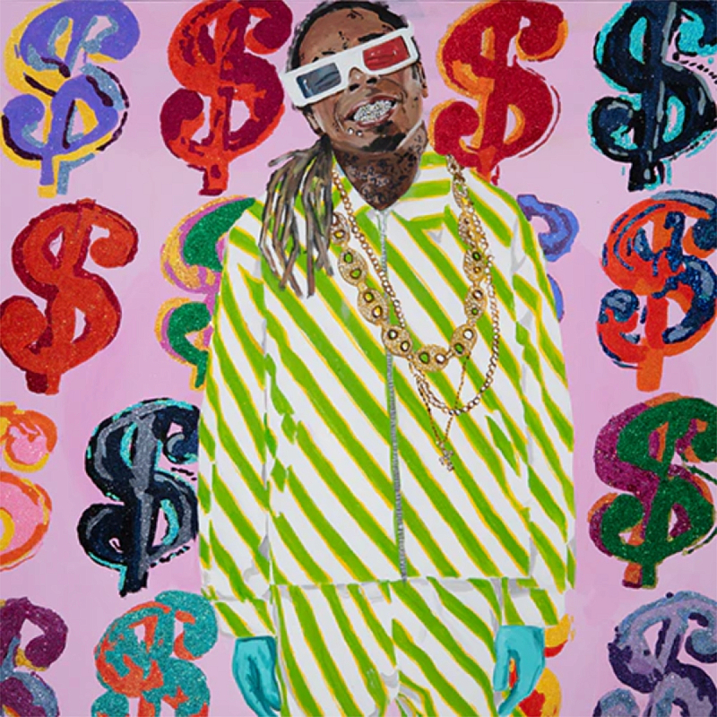 Картина Weezy With the Warhol Dollars Мульти Картина Weezy With the Warhol Dollars Мульти в Брянске | Loft Concept