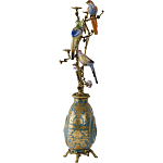 Бронзовый подсвечник Птичий рай Flora варинант исполнения - 3 | Loft Concept в Брянске