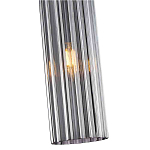 Подвесной светильник с рифленым стеклянным плафоном цилиндрической формы ARTICOLO варинант исполнения - 3 | Loft Concept в Брянске