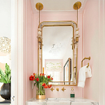 Зеркало в золотой раме Arched Mirror варинант исполнения - 1 | Loft Concept в Брянске