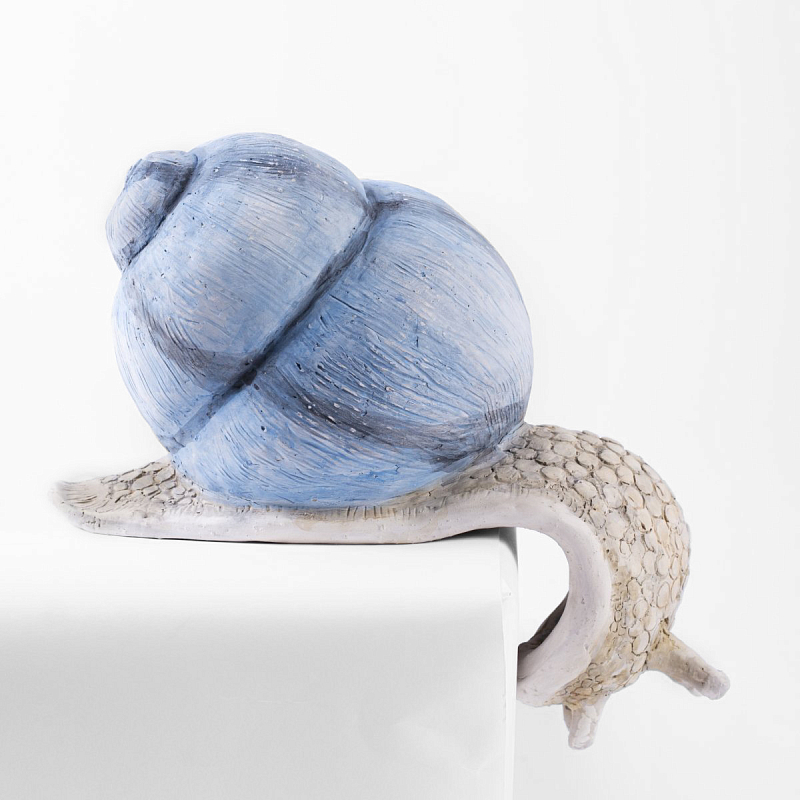 Статуэтка Большая улитка Snail Голубой пастельный Статуэтка Большая улитка Snail Голубой пастельный в Брянске | Loft Concept
