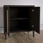 Современный Буфет Primo с 2 дверцами Темный орех варинант исполнения - 3 | Loft Concept в Брянске