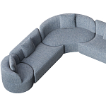 Угловой модульный диван Calypso с поворотным механизмом  варинант исполнения - 8 | Loft Concept в Брянске