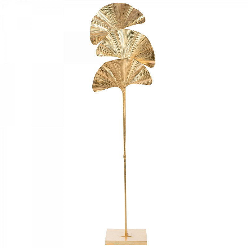 Торшер Palmas Gold Floor Lamp Золотой Торшер Palmas Gold Floor Lamp Золотой в Брянске | Loft Concept